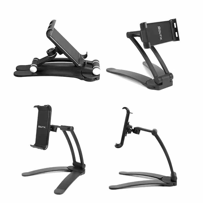 Foldable Lazy Bracket Bedside Table Holder Adjustable Arm Clip for Phone Tablet Ebook Reading Watching Movies Office Study