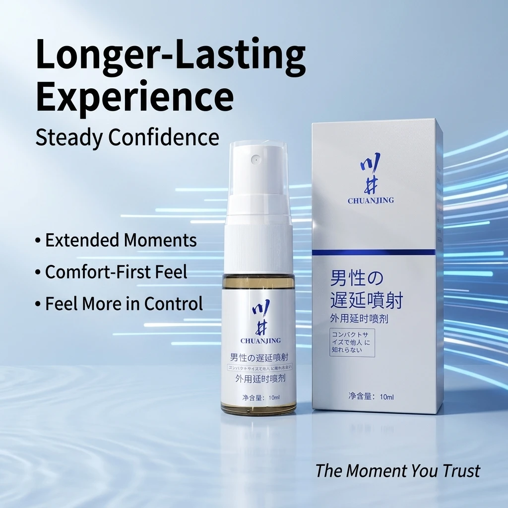 Delay Spray for Men 10ml-50ml, Fast Absorbing Herbal Topical Spray with Natural Extracts, Non-Greasy Daily Care, CHUANJING view 4