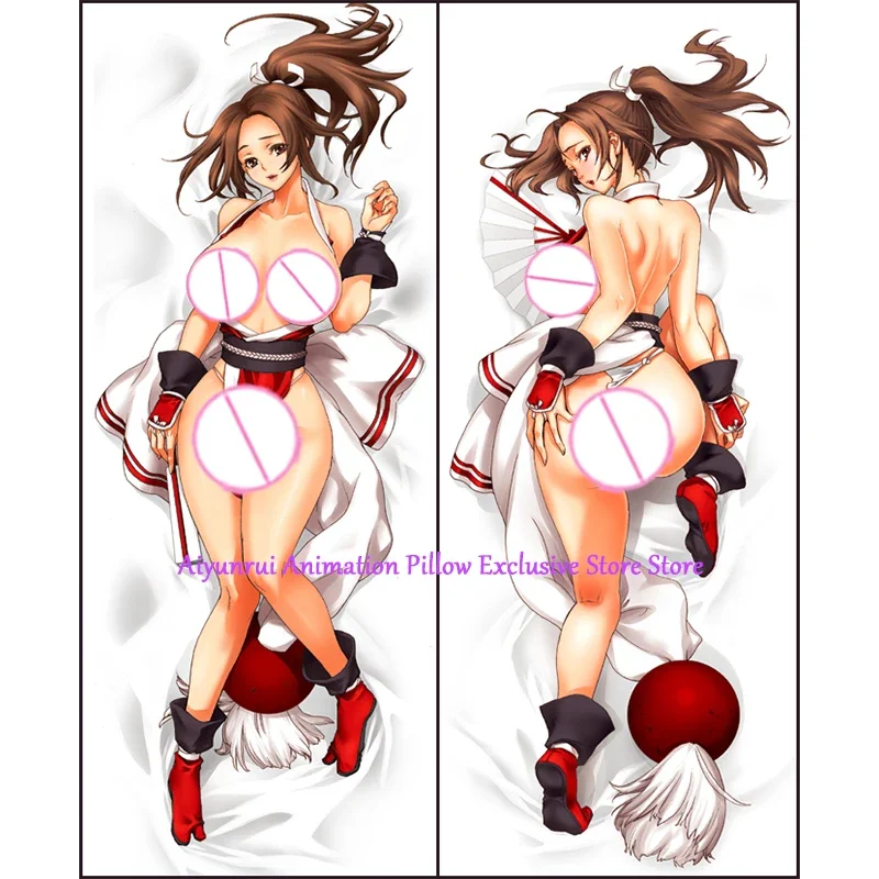

Anime Pillow Cover Dakimakura Shiranui Mai Double-Sided Print Life-Size Body Pillows Cover Adult Case Bedding Gifts