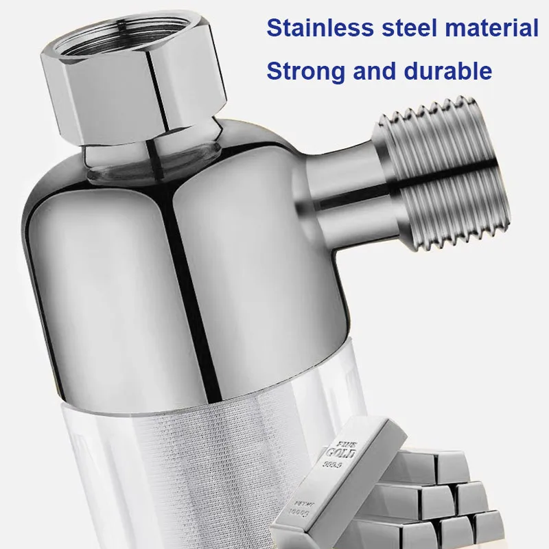 Water Heater 316L Pre-Filter - 1/2" Universal Water Inlet Filter, Detachable Stainless Screen for Heaters