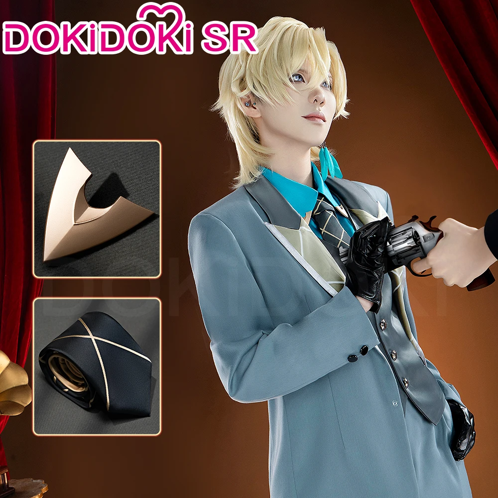 Aventurine Cosplay Costume Game Honkai:Star Rail Cosplay【S-3XL】DokiDoki-SR Men Daily Costume Suit Aventurine Light Cone