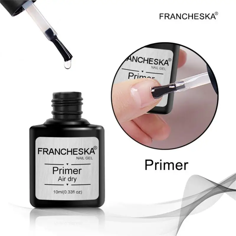 1 ~ 5 pçs arte do prego acrílico sem ácido primer verniz da arte do prego manicure primer casaco de equilíbrio fluido uv led base casaco verniz da arte do prego