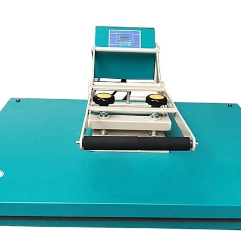 Large manual heat transfer flat plate high pressure heat transfer machine, large format printing machine, fabric hot stamping
