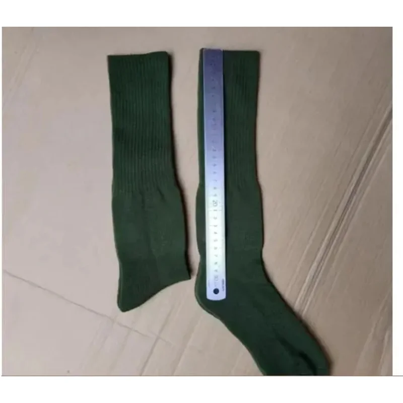 Calcetines tácticos hasta la rodilla – Militares verdes de lana gruesa - imagen 5