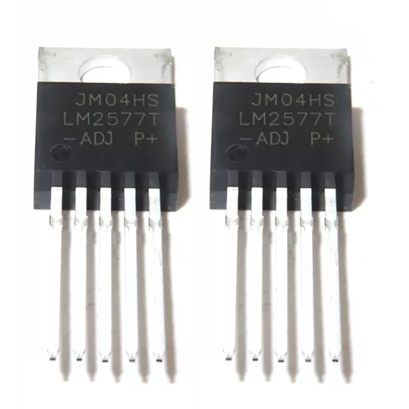 2-5PCS LM2577T-ADJ LM2577T TO-220-5 DC/DC Converter/Switching Regulator TO220 Pentode Transistor