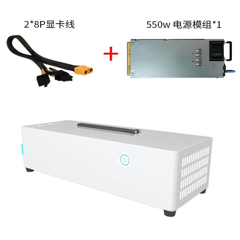 TGX EGPU Dock for Lenovo ThinkBook, External Graphics Card Enclosure with Hot-Swap & S-Shaped Aluminum Case