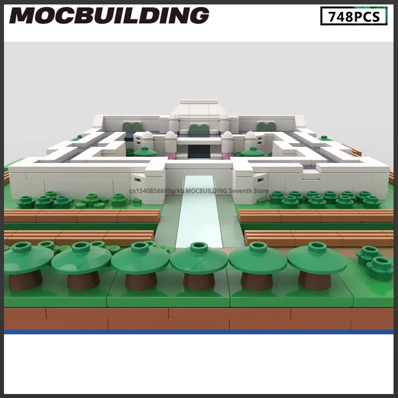 Blocs de construction MOC, série de jeux classiques, scène de carte de château, ensembles d'exposition de Collection, jouets, briques d'assemblage à monter soi-même, cadeaux créatifs