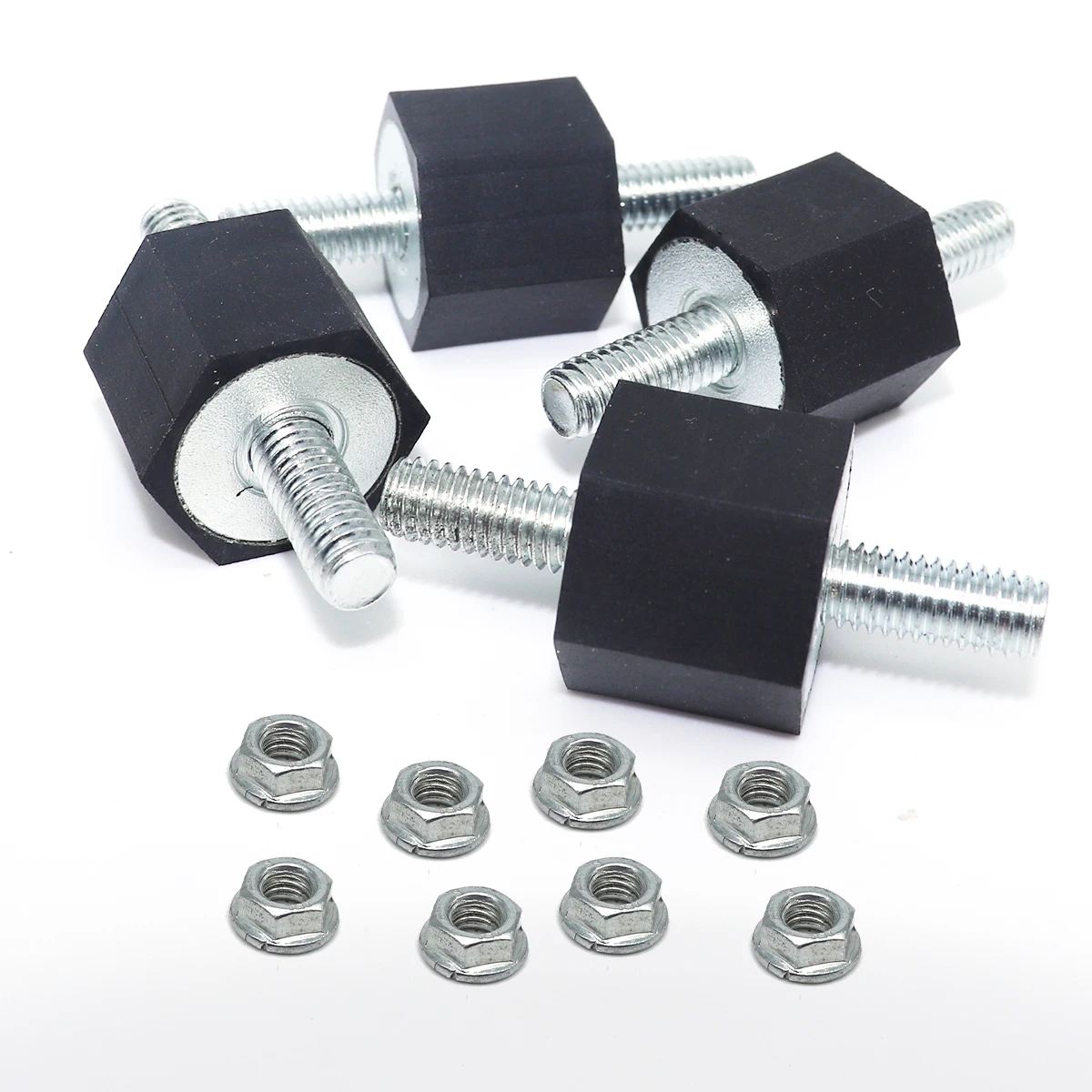 4 Kit For VW Transporter T4 Caravelle CAMPER VAN 2.5TDI Intercooler Mounts & Bushes Nuts 1997 1999 2000 2001 2002 2003 191201256