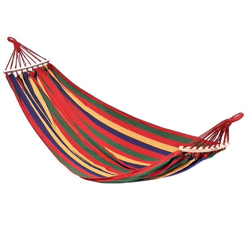 Yjq hammock outdoor thickened swing anti-rollover courtyard bed drop dormitory indoor net bed