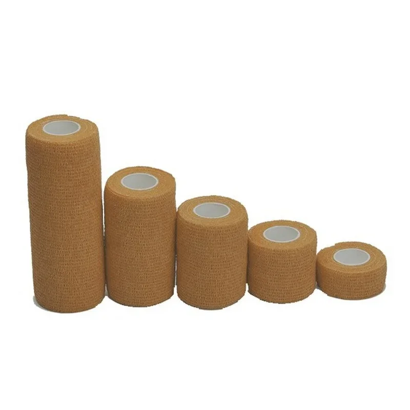 1 Roll Sports Wound Dressing Bandages Skin Tape Patch Outdoor Survival Kit Bandages Self-adhesive Elastic Bandages