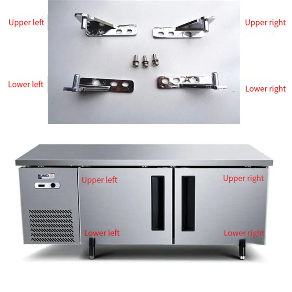 Lower Left Refrigerator Hinge Set Automatic freezer door closer refrigerator door hinges