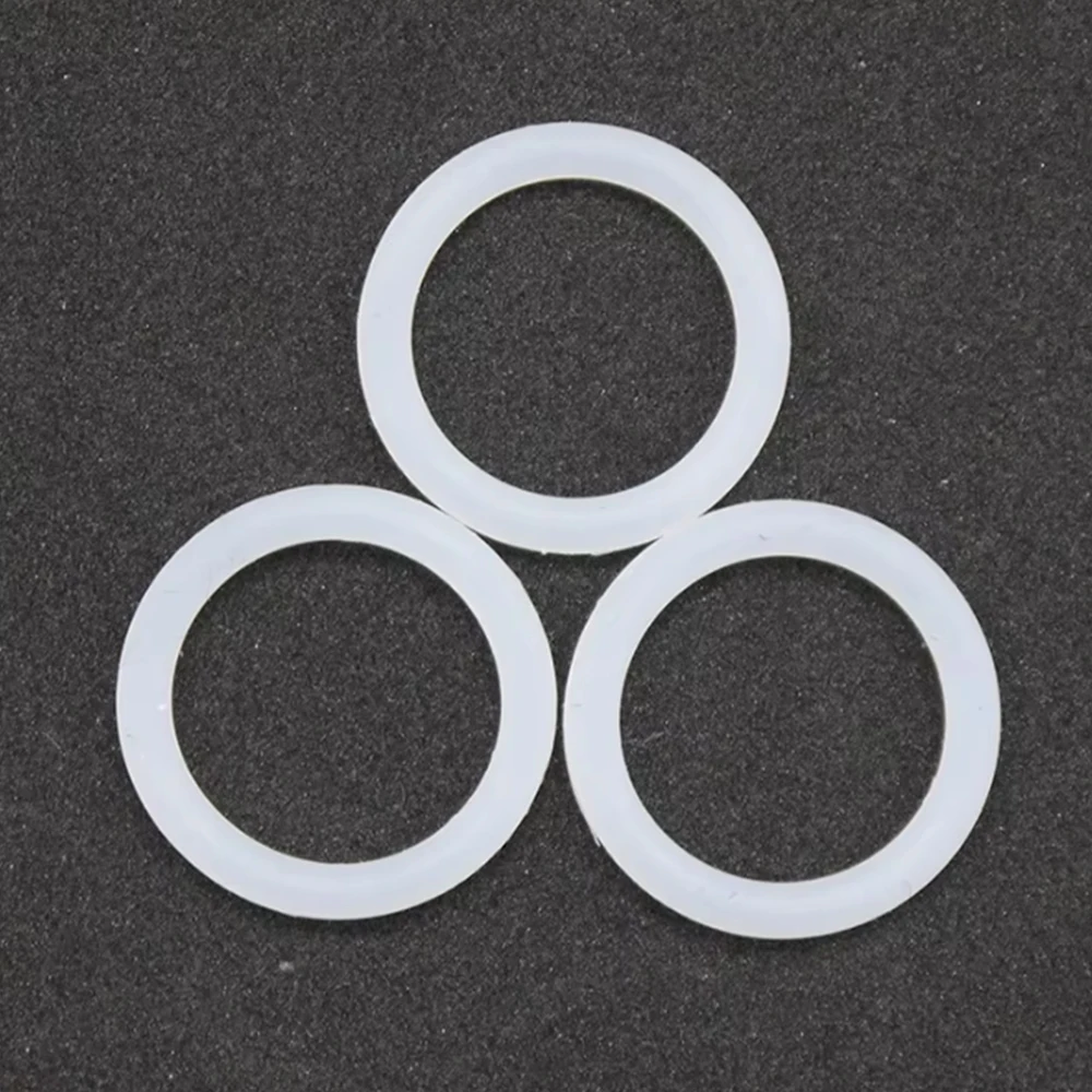 10/20/40Pcs White Food Grade Silicone Ring Gasket CS 1.5mm OD 5mm~80mm Waterproof Washer Rubber VMQ O Rings Silicone Ring