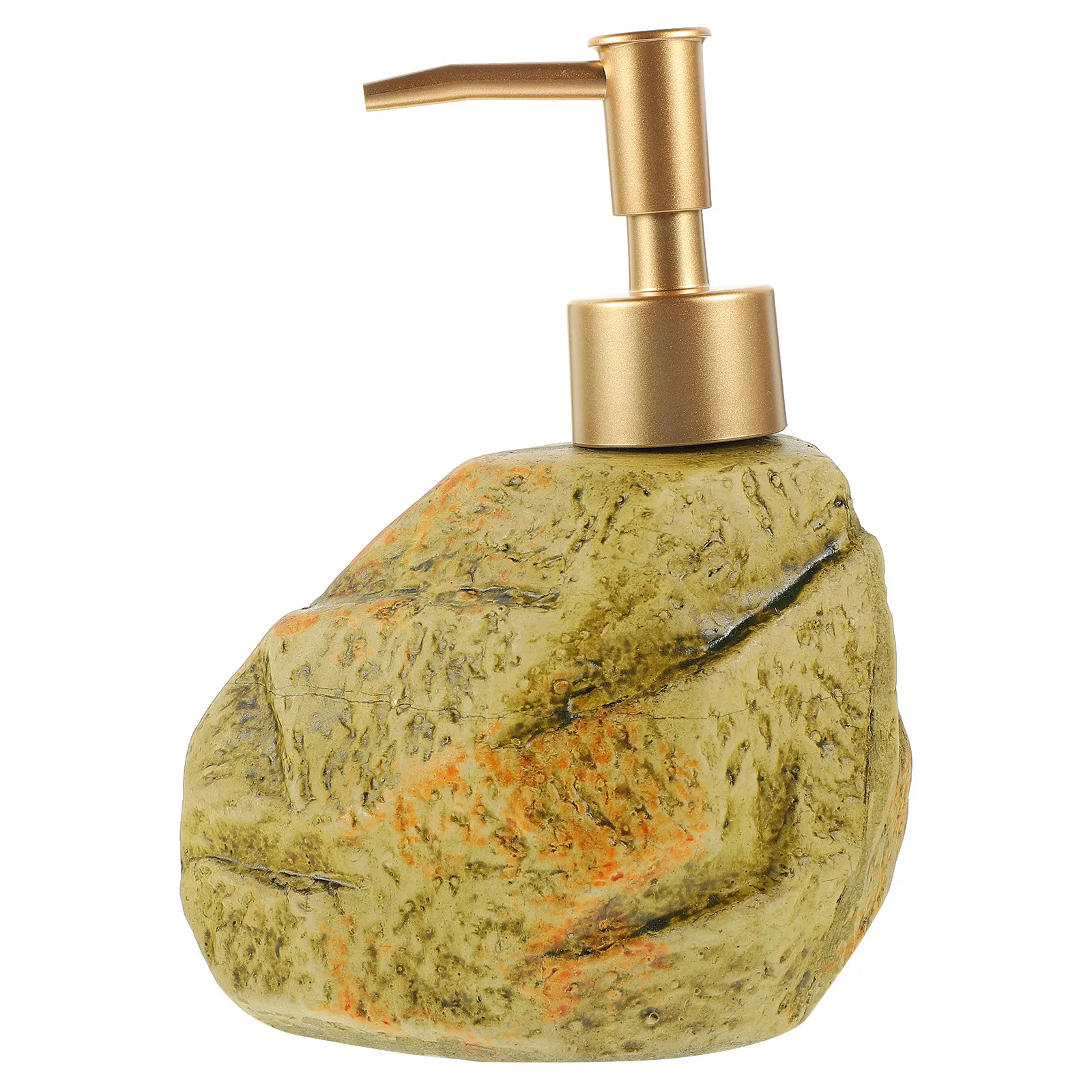 

1 шт. пустой флакон-дозатор для лосьона, компактный керамический дозатор для мыла для ванной комнаты, геля для душа, масла, жидкого мыла, контейнер для хранения