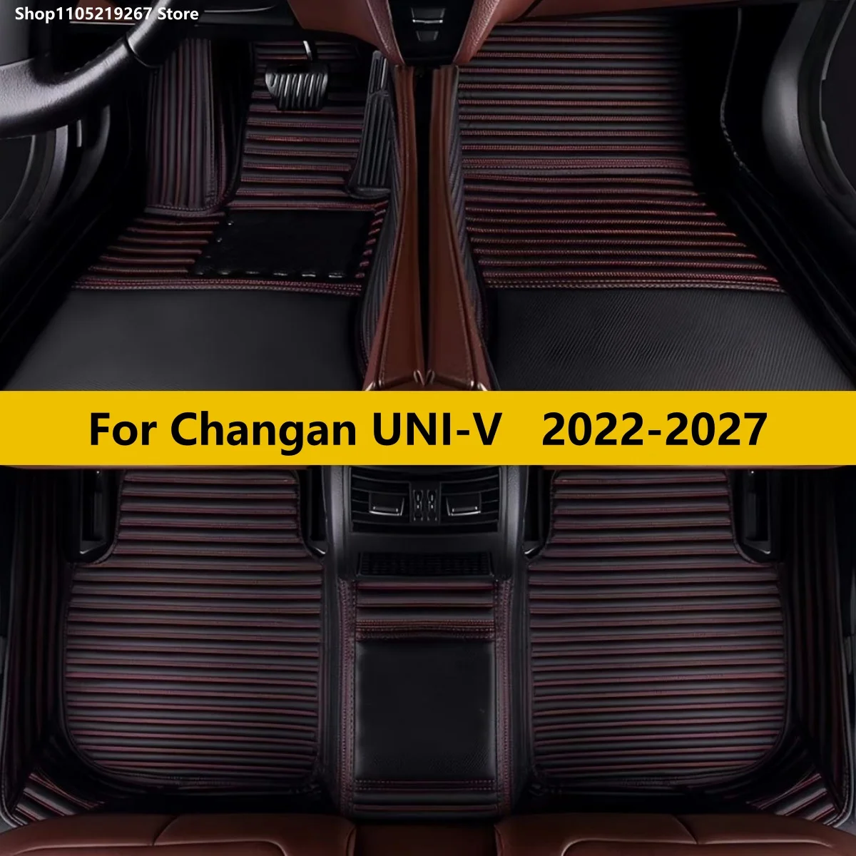 

Car Floor Mats Fit For Changan UNIV UNI-V 2022 2023 2024 2025 2026 2027 Auto Accessories Carpet Pads Full Set Foot Matts Rugs