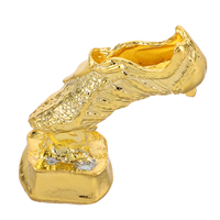 Alloy Soccer Trophies Figurine Golden Boot Trophy Award Football Shoes Mini Trophy Cup For Team Football Match Trophy