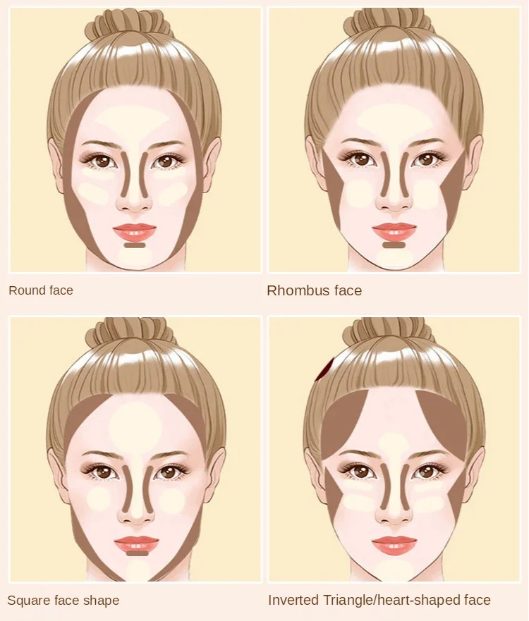 DNM ダブルヘッド コンシーラー スティック ハイライト シャドウ ペン コンシーラー 輪郭形成 シルエット V フェイス 持続性のある補正輪郭メイクアップ