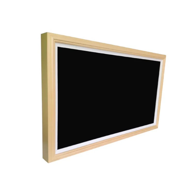 

55 inch Hd Display Gallery Digital Photo Picture Smart Frame With Wooden Frame