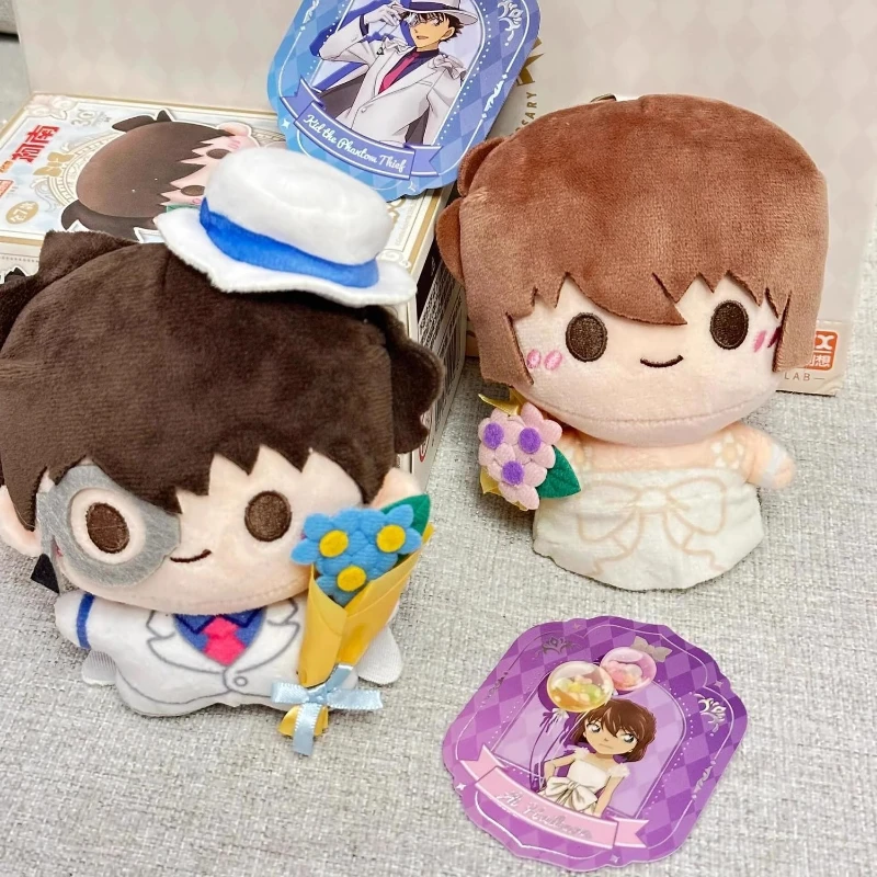 Genuine Conan Smart Plush Series Blind Box 30th Anniversary Kuroba Kaito Surprise Box Doll Ornament Toys Anime Gifts Perimeter