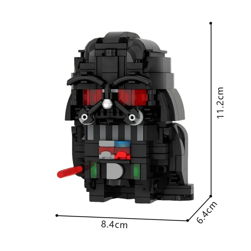 

MOC 332PCS Space War Dark Lord Figure Building Blocks Interstellar Sci-Fi Robot Construction Set Adults Fun Man Toys Gift