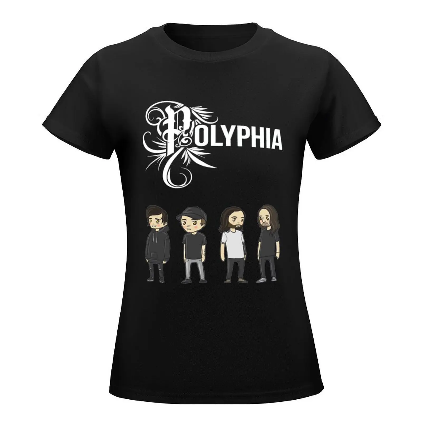 polyphia band - graphic design T-Shirt anime clothes shirts graphic tees summer clothes t-shirts for Women pack