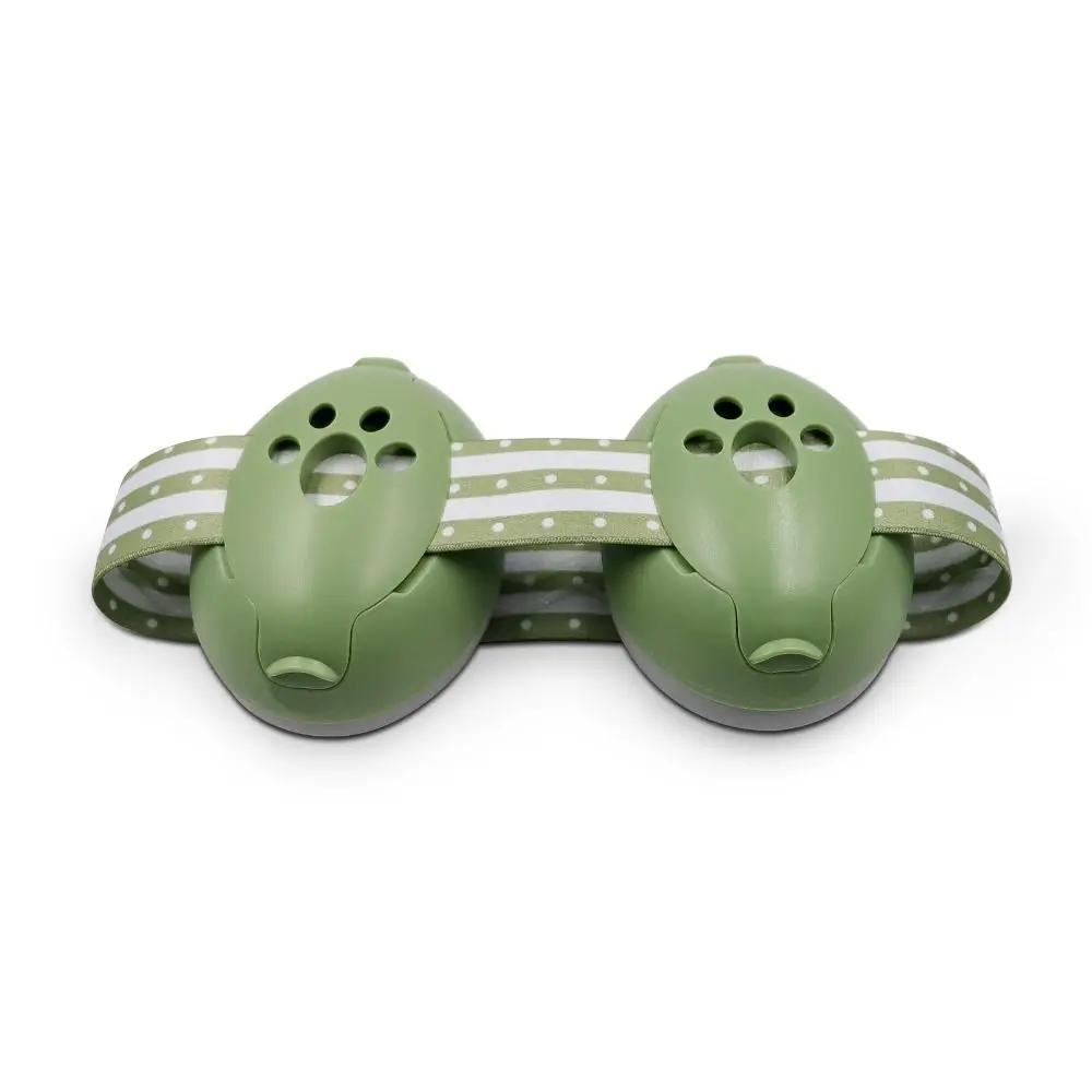 Orejeras reductoras de ruido 2 en 1, silenciador portátil ligero con cancelación de ruido, diadema elástica a prueba de ruido