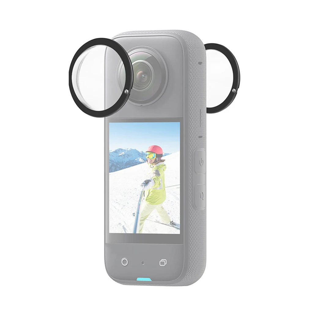 2piece Insta 360 X3 Lens Protector - Fit Accurately High Definition No Gap Glass For Insta360