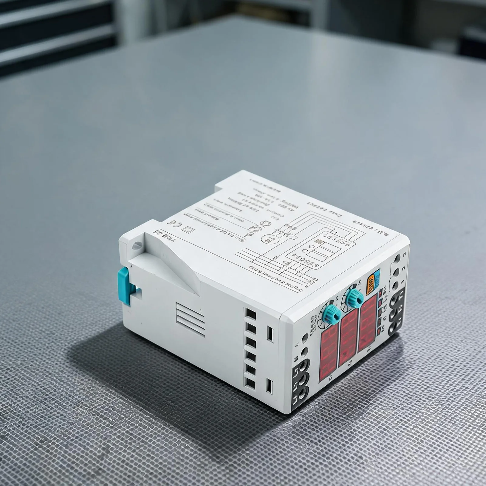 TRM-03 12 25 Digital Overload Relay 220V 0.1-25A Adjustable Current Protection With Manual For Semi Auto For Reset For Motor Con