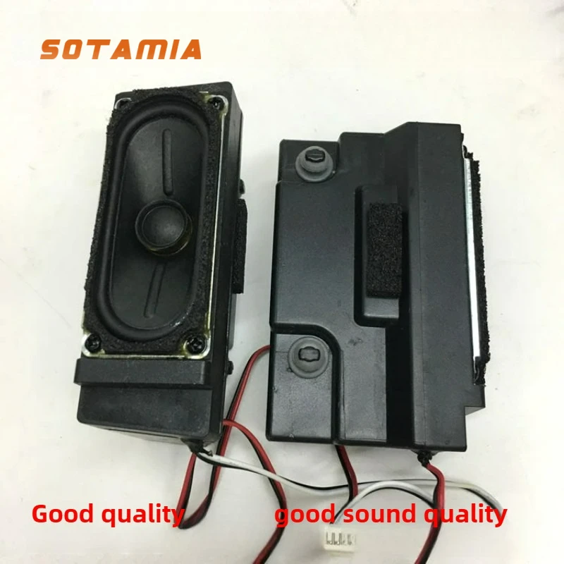 SOTAMIA 2 قطعة 110*36 مللي متر صغيرة كاملة المدى مكبر صوت سلبي 4 أوم 10 واط سيارة بلوتوث تعديل صندوق المتكلم لمضخم الطاقة