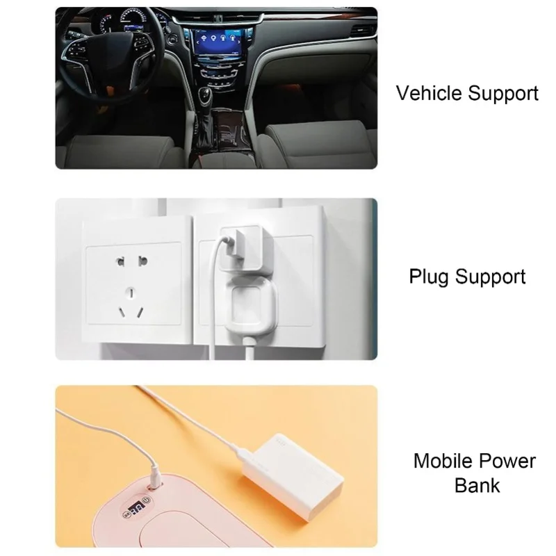 아기 물티슈 워머 USB 일정한 온도 휴대용 물티슈 히터 온도 조절 따뜻한 보관함 디스펜서 5V 화이트