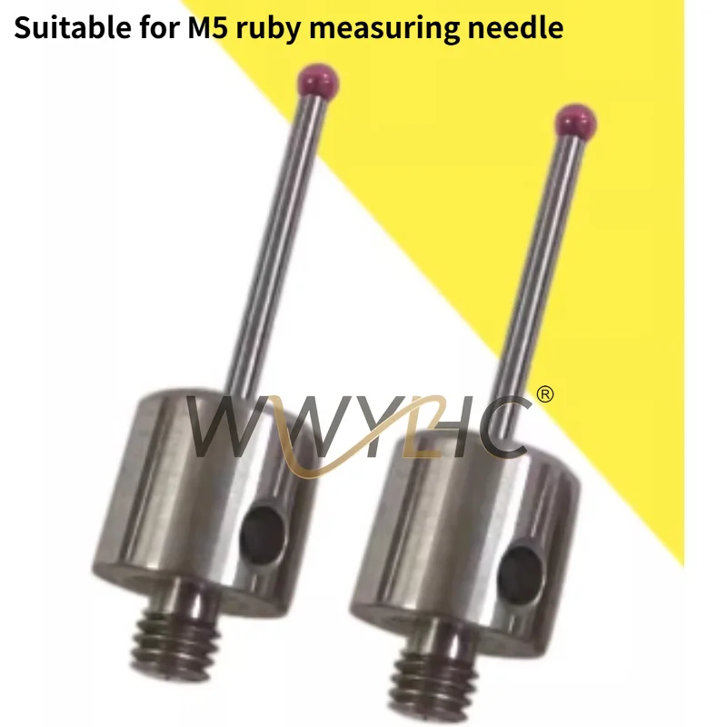 

Suitable for Probe Stylus M5 Three-coordinate Ruby Ball Head Tungsten Steel Rod M5 * 3.0 * 30 Length