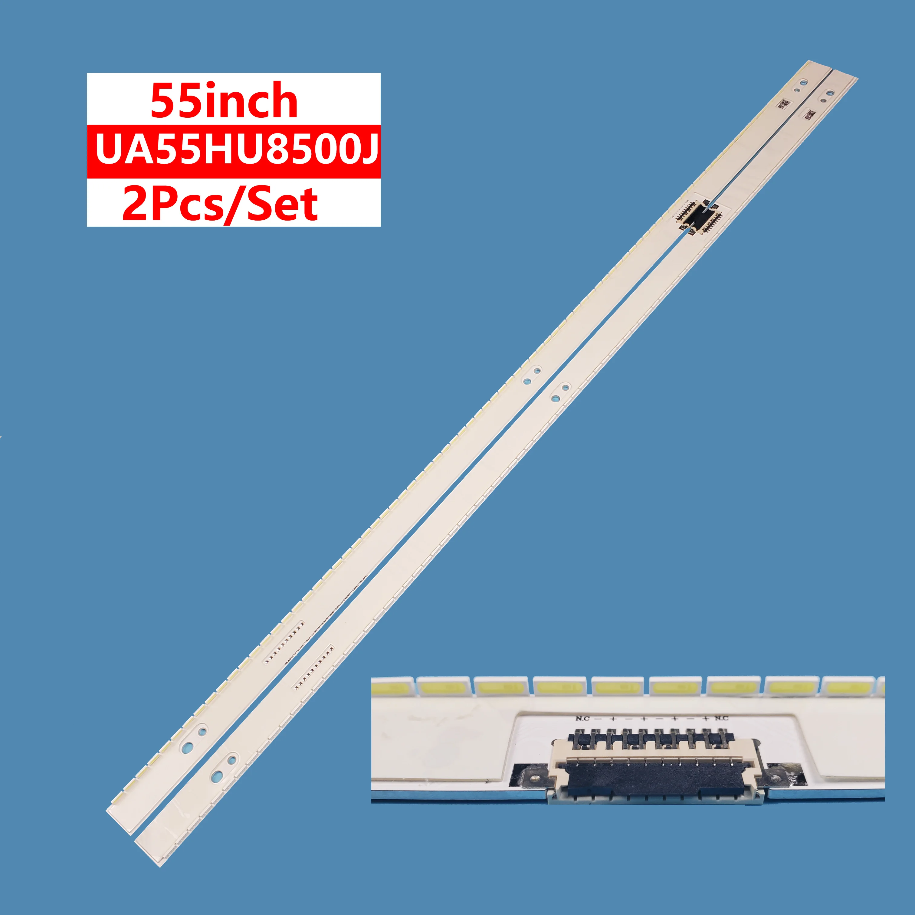 2Pcs/set Smart TV LED Backlight Bar Strip SAMSUNG-2014SVS55-7032NB-H8000-L88-REV1.1 for Samsung 55inch UA55H6800AJ UA55HU8500J