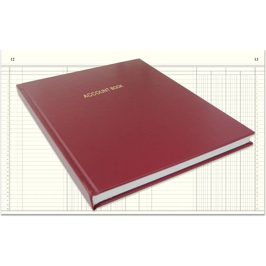

Account Book Ledger Book Accounting Notebook with 4Column Layout for Financial Tracking and Record Keeping 96 Pages 8'' x 10''