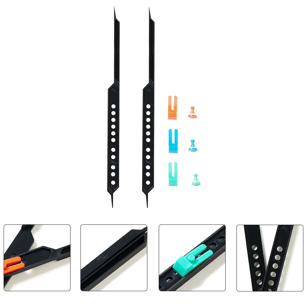 1 Set Proportional Divider Drawing Ruler Plastic Adjustable Scale Compass Tool For Artists Multifunctional Drawing Scale Divider