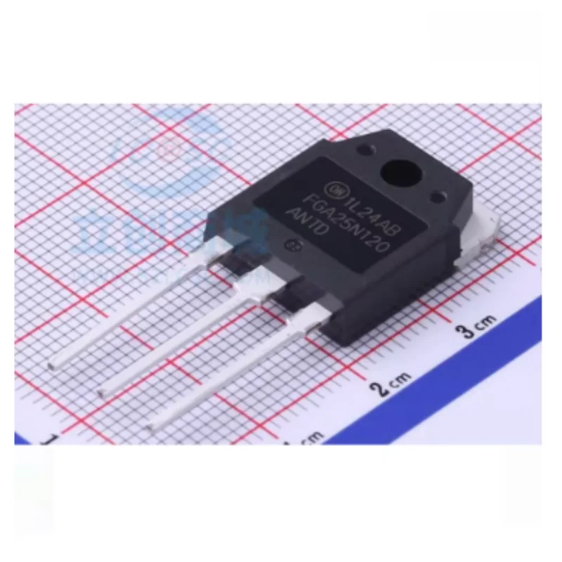 2PCS FGA25N120ANTD NPT IGBT Transistor TO‑247 1200V 25A Power Switching Tube Electronic Components