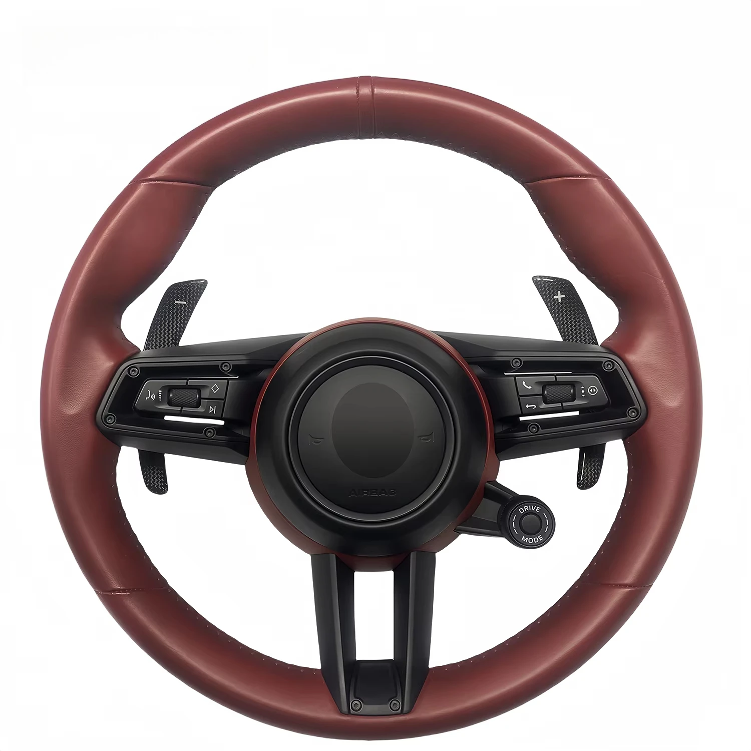 

New Elegance High-quality Leather Steering Wheel For Porsches Panamera Macan Cayenne Cayman 918 911 718 970 971 958