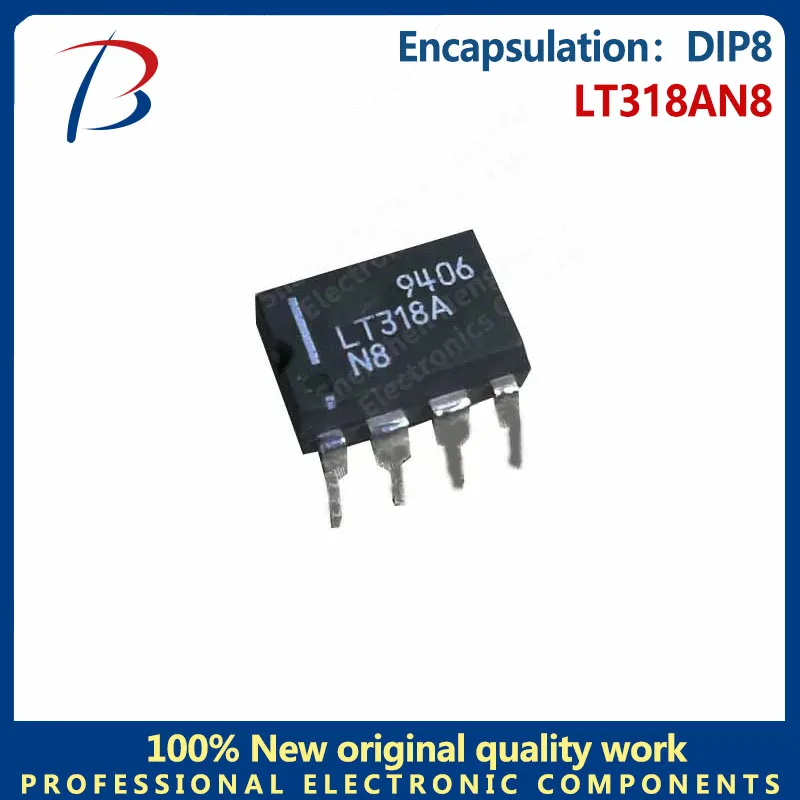 10PCS LT318AN8 en ligne DIP8 amplificateur opérationnel puce