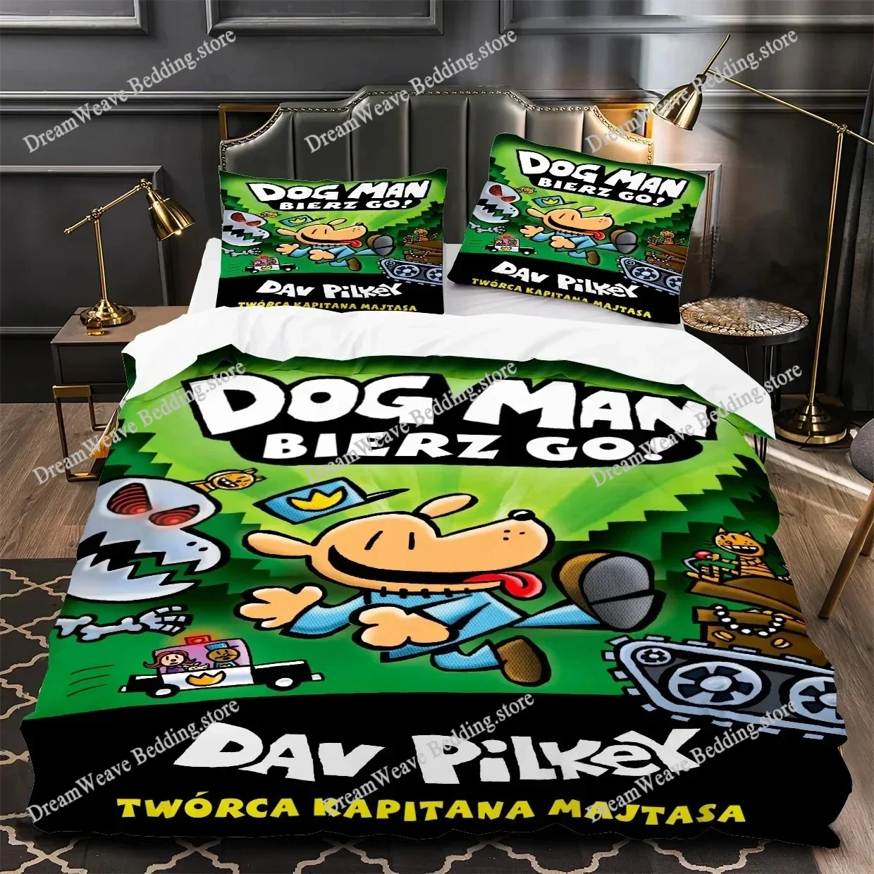 

Fashion 3D Print Anime Bed Sheet Dog Man Bedding Set Single Twin Full Queen King Size Bed Set Adult Kid Bedroom Duvetcover Sets