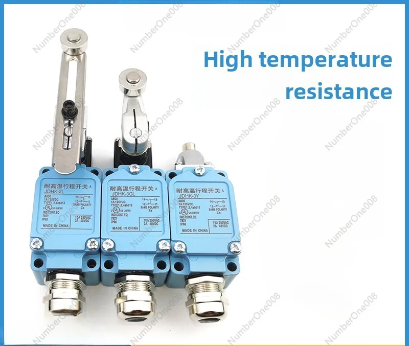 High Temperature Resistant Limit Travel Switch JDHK-2L JDHK-2Y JDHK-2W JDHK-3GL JDHK-3L