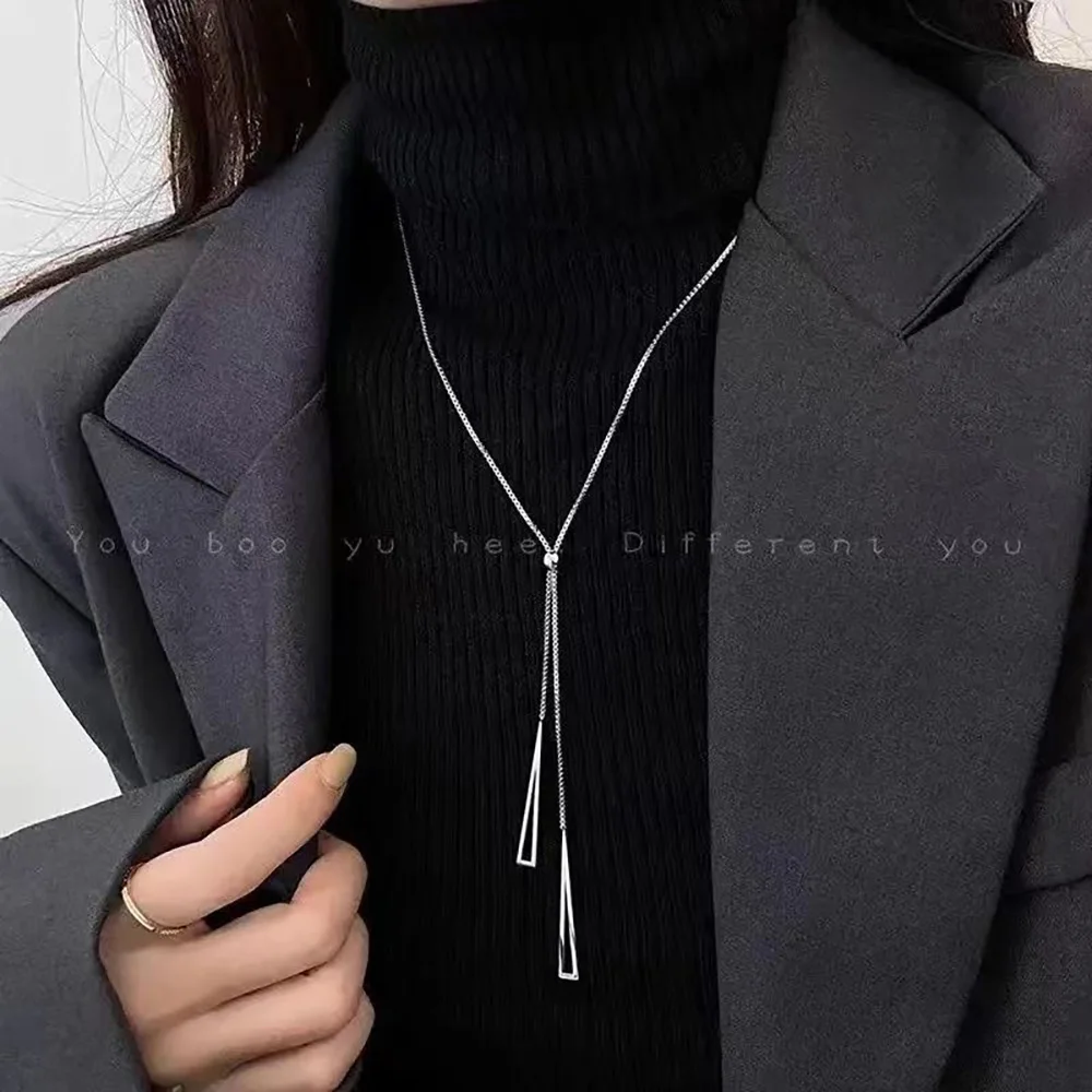 New Design Autumn/Winter Sweater Chains Fashionable Geometry Luxury Sweater Chain For Women Sweater Chain Fashion Accessory