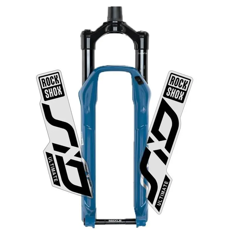 Rockshox SID Front Fork Sticker Bike Decorative Mountain Front Fork Decals Waterproof Bicycle Protective Film Cycling Sticker