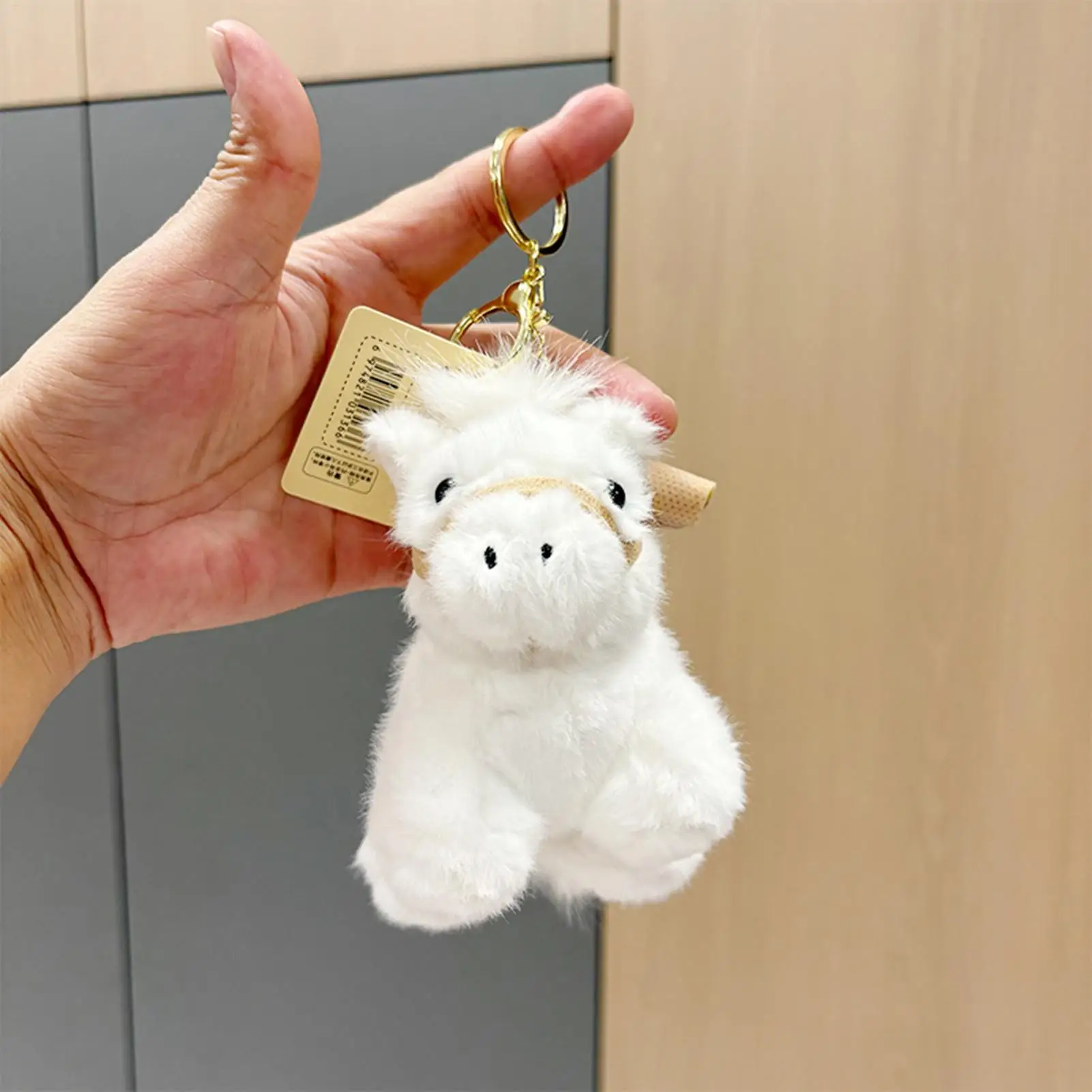Abalorio para bolso de caballo, muñeca bonita de Año Nuevo 2026, colgante para bolso de caballo alto de 3,93 pulgadas para hombres, familia, novia, niña, niño, bolso de cumpleaños para niños