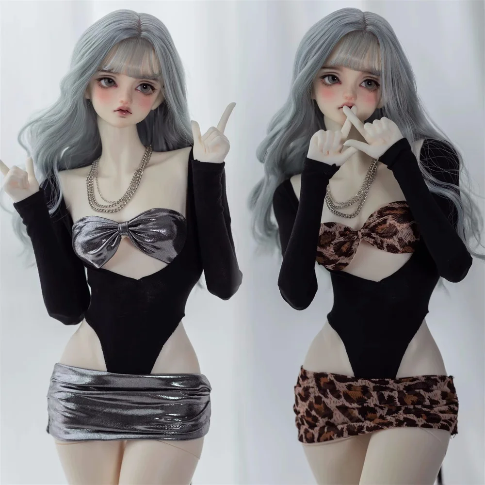 

Комплекты одежды для кукол BJD, игрушки для девочек, элегантный имплан 63, элегантное повседневное короткое платье высокого уровня для девочек, повседневные подарки, аксессуары для кукол
