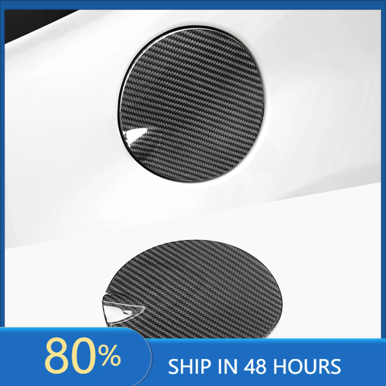 

Внешняя крышка топливного бака автомобиля из углеродного волокна, декоративная накладка, наклейка для Fiat 500 Abarth 595 2012-2019