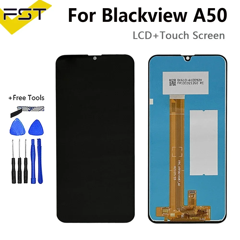 

For Blackview A50 LCD Display with Touch Screen Digitizer Assembly Spare Parts Sensor LCD For BlackviewA50 Display Parts LCD