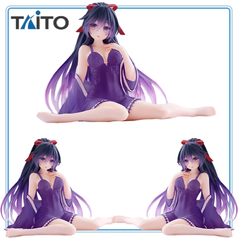 

【Authentic】TAITO Original Date A Live V Yatogami Tohka Desktop Cute Nightwear Ver. Оновление аниме мультфильм подарки игрушки модель
