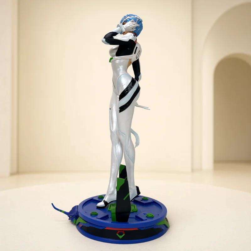 45.5cmAnime Neon Genesis Evangelion Asuka Langley Soryu Ayanami Rei GK PVC Action Figure Collectible Model Doll Toy 45CM view 4