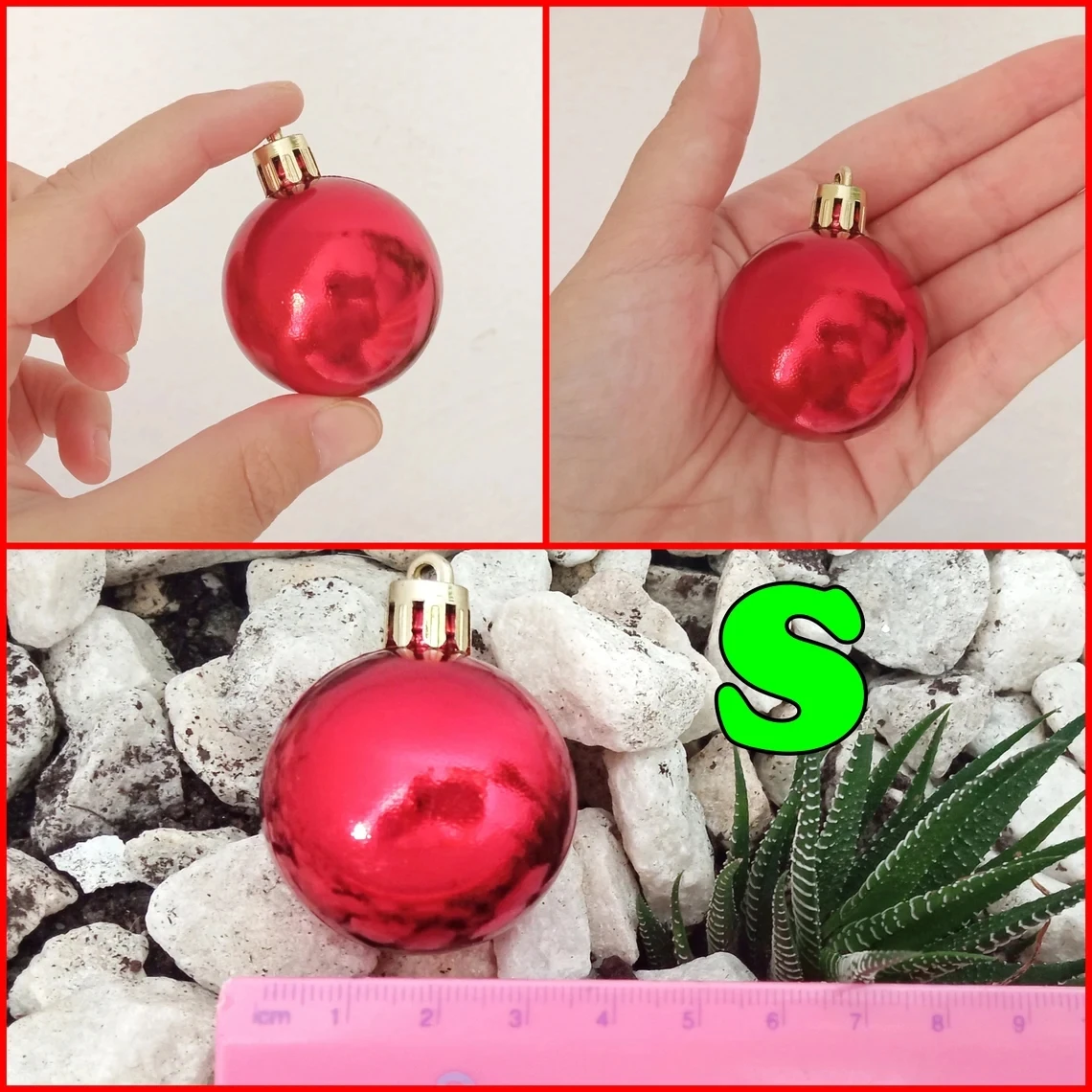 Personalized Christmas ball, Name Ornament Customized, Christmas tree ornament, Xmas decoration, Hanging red ball, santa  gift