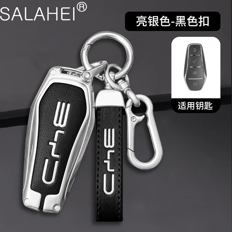 

Car Remote Key Fob Case Cover Protector Shell Bag For BYD Atto 3 Han Ev Tang Dm/Qin PLUS/Song Pro/MAX/Yuan Keychain Accessories