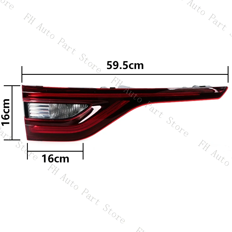 Taillight Taillamp For Renault Koleos Samsung QM6 2017 2018 2019 Rear Bumper Inner Tail Light Brake Stop Reverse Lamp