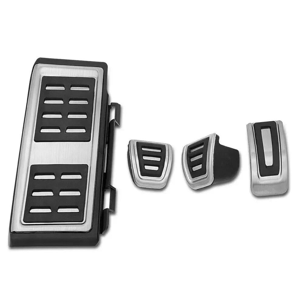 Stainless Steel Pedal Cover for VW GOLF 7 8 GTi MK7 Lamando POLO A05 Passat B8 Skoda Rapid Octavia 5E 5F A7 2014+